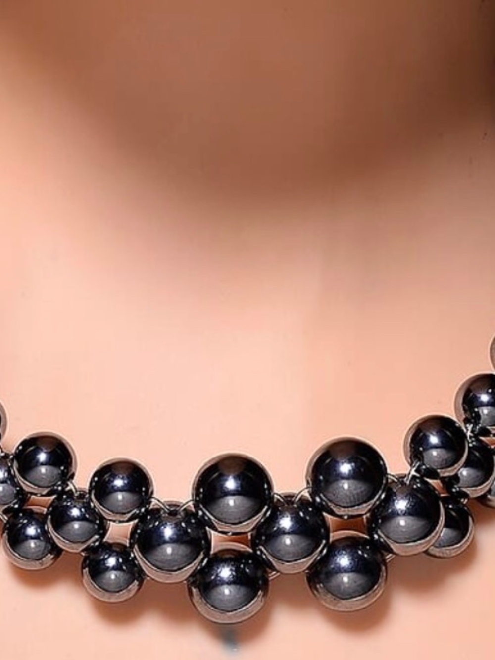New Terahertz Beaded Bubble Choker Necklace